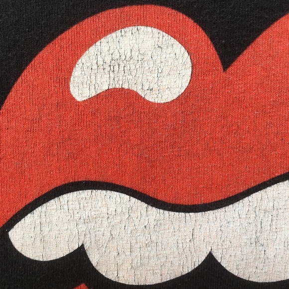 Rolling Stones T Shirt Top Tongue Out Stones Logo - Picture 3 of 7
